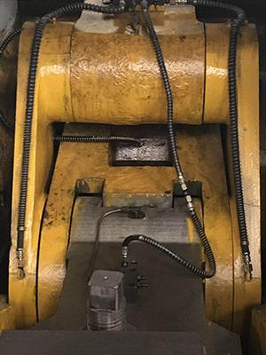 500 ton Knuckle Joint Press, Horizontal Type